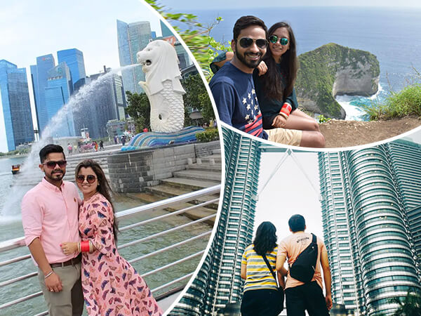 singapore malaysia bali honeymoon packages india