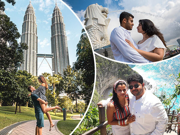 singapore malaysia bali honeymoon tour package in india